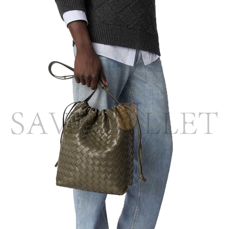 BOTTEGA VENETA BIBLIOTECA BUCKET 836020 (33*24*14cm)